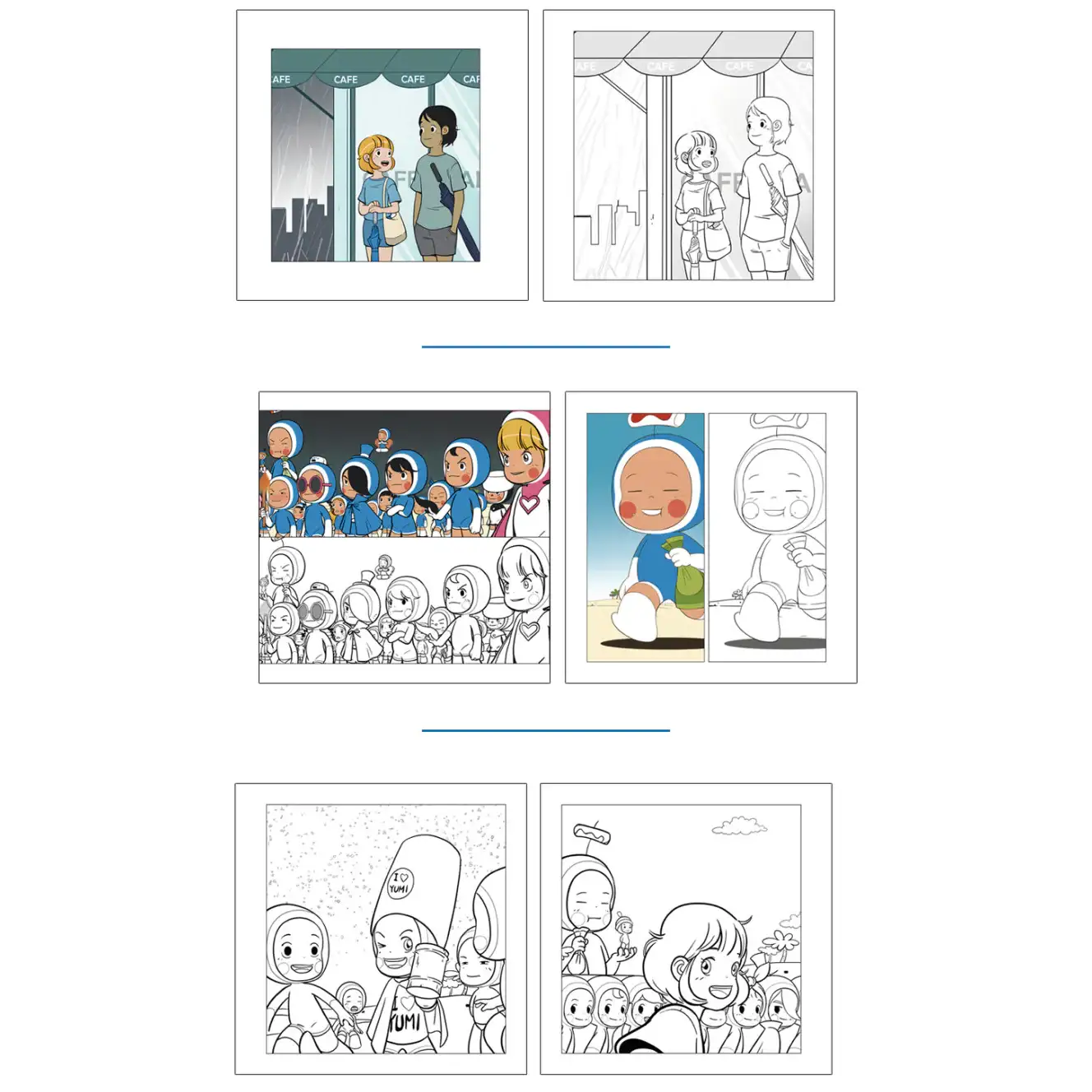 Yumi's Cells - Coloring Book - Image 2